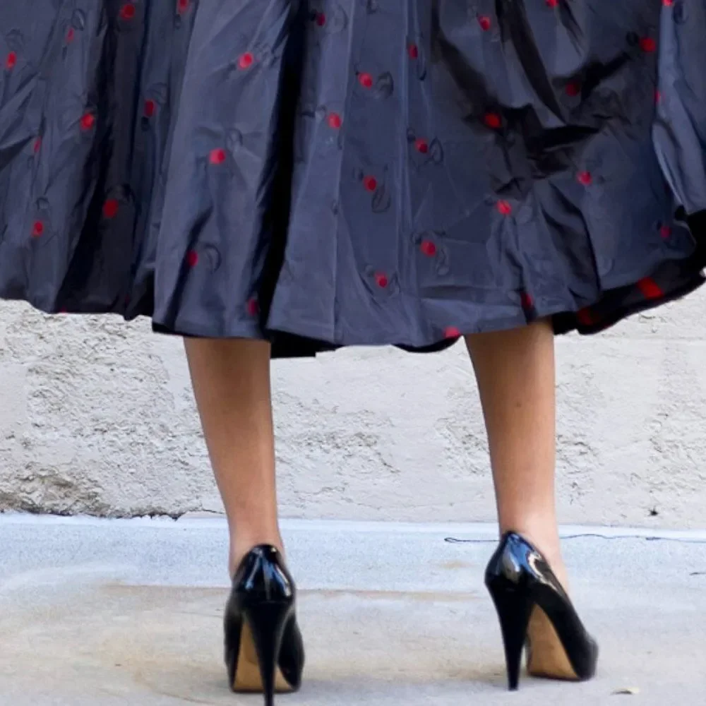 Bally Heels Patent Leather EDDI‎ Black Classic Peep Toe Platform  Italy Size 9.5